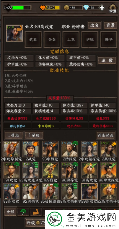 我在末世开超市前期员工用什么
