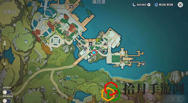 原神3.4海灯节彩蛋钟离所在位置：游戏内副本机制与通关策略