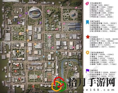 明日之后莱文市打卡点在哪 莱文市打卡点位置详解