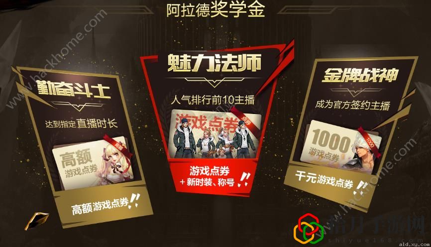 阿拉德之怒主播炽学院获奖名单公布