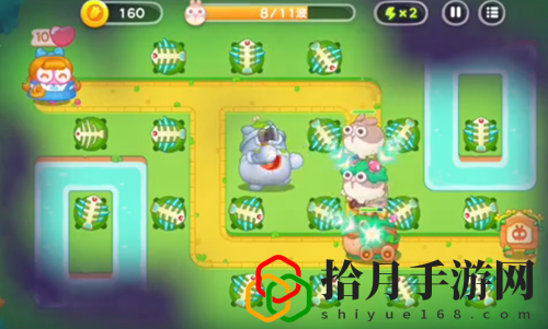 保卫萝卜4绿野奇缘第45关通关攻略：装备套装效果最大化