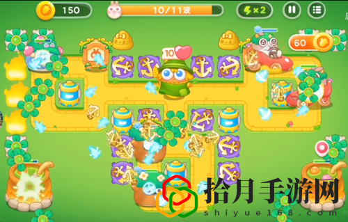 保卫萝卜4绿野奇缘第23关通关攻略：B不再被秒杀