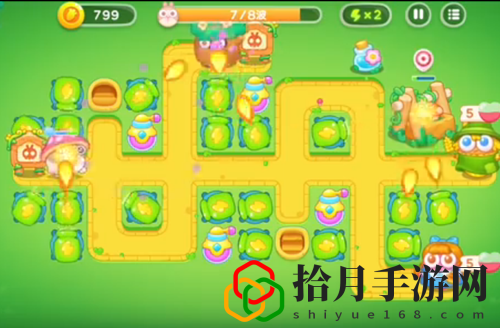保卫萝卜4绿野奇缘第41关通关攻略：技能搭配创新，发掘新玩法与新战术