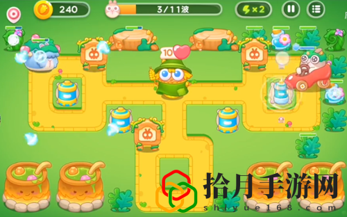 保卫萝卜4绿野奇缘第23关通关攻略：B不再被秒杀