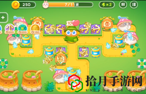 保卫萝卜4绿野奇缘第23关通关攻略：B不再被秒杀