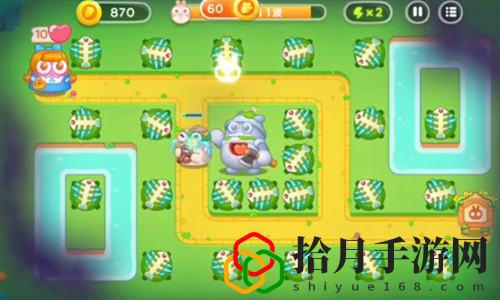 保卫萝卜4绿野奇缘第45关通关攻略：装备套装效果最大化