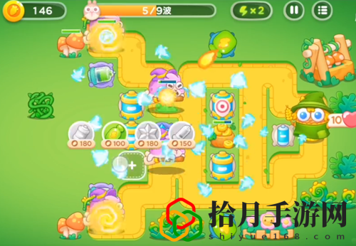 保卫萝卜4绿野奇缘第22关通关攻略：合理规划资源轻松取得胜利