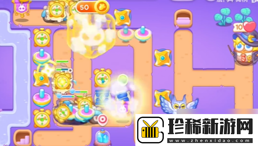 保卫萝卜4阿波与魔法宝藏第71关图文攻略