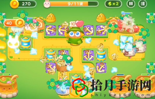 保卫萝卜4绿野奇缘第23关通关攻略：B不再被秒杀