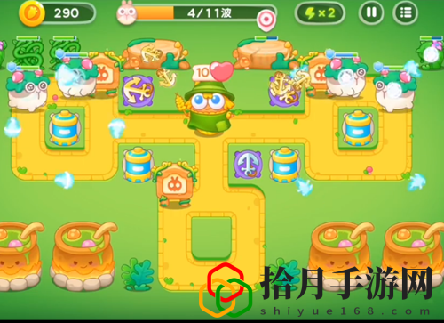 保卫萝卜4绿野奇缘第23关通关攻略：B不再被秒杀