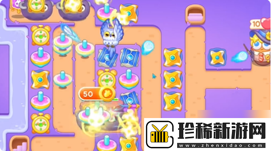 保卫萝卜4阿波与魔法宝藏第71关图文攻略
