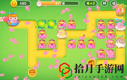 保卫萝卜4绿野奇缘第43关通关攻略：游戏中隐藏要素揭秘