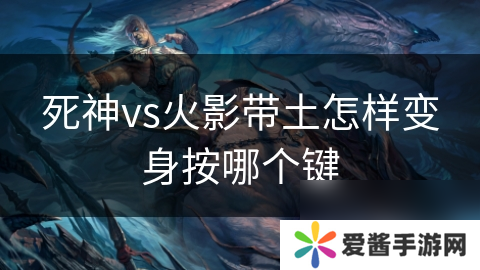 死神vs火影带土怎样变身按哪个键